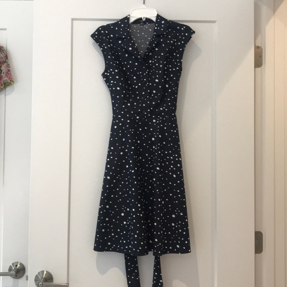 Ann Taylor collared A line dress